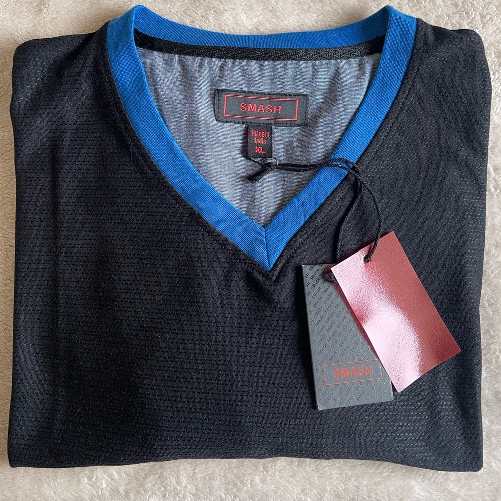 SMASH Men's Black shirt
